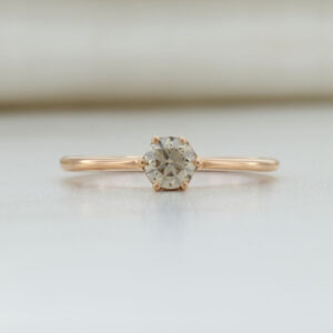 c1 champagne diamond ring