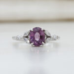 purple spinel ring
