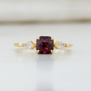 pink spinel ring