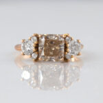 argyle champagne diamond ring