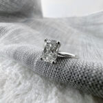 labgrown Solitaire Diamond cushion cut